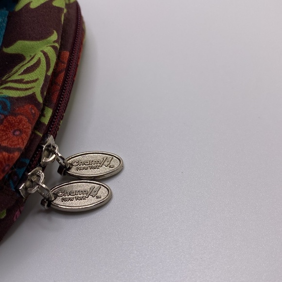 Debra Valencia | Floral ID Wallet Coin Purse Adjustable Crossbody Strap Travel - Picture 7 of 14